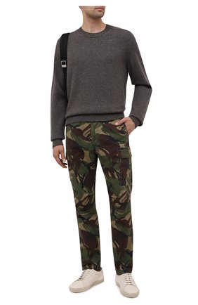 Мужские хлопковые брюки-карго POLO RALPH LAUREN хаки цвета по цене 15550 руб., арт. 710835172 | Фото 2 Мужские хлопковые брюки-карго POLO RALPH LAUREN хаки цвета, арт. 710835172 | Фото 2