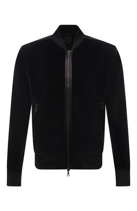 Мужской хлопковый бомбер LIMITATO черного цвета по цене 26100 руб., арт. MARKET/ZIPPED B0MBER H00DIE | Фото 1 Мужской хлопковый бомбер LIMITATO черного цвета, арт. MARKET/ZIPPED B0MBER H00DIE | Фото 1