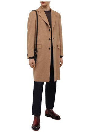 Мужские кожаные сапоги SANTONI бордового цвета по цене 92950 руб., арт. MCCG17671MD3HFULQ67 | Фото 2 Мужские кожаные сапоги SANTONI бордового цвета, арт. MCCG17671MD3HFULQ67 | Фото 2