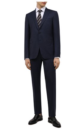 Мужские кожаные оксфорды SANTONI черного цвета по цене 59950 руб., арт. MCCG17756SB3EVRTN01 | Фото 2 Мужские кожаные оксфорды SANTONI черного цвета, арт. MCCG17756SB3EVRTN01 | Фото 2
