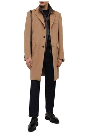 Мужские кожаные ботинки SANTONI черного цвета по цене 76400 руб., арт. MCLG17804SM3EVRTN01 | Фото 2 Мужские кожаные ботинки SANTONI черного цвета, арт. MCLG17804SM3EVRTN01 | Фото 2