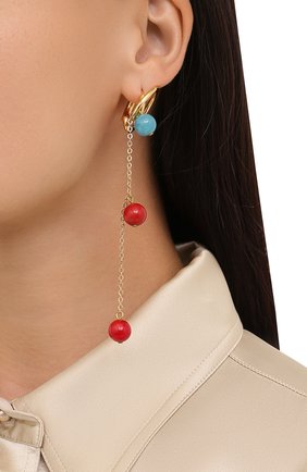 Женские серьги CRYSTALLINE JEWELLERY золотого цвета по цене 13160 руб., арт. 373С | Фото 2 Женские серьги CRYSTALLINE JEWELLERY золотого цвета, арт. 373С | Фото 2