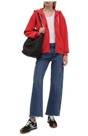 Женский хлопковая толстовка POLO RALPH LAUREN красного цвета по цене 13800 руб., арт. 211794396 | Фото 2 Женский хлопковая толстовка POLO RALPH LAUREN красного цвета, арт. 211794396 | Фото 2