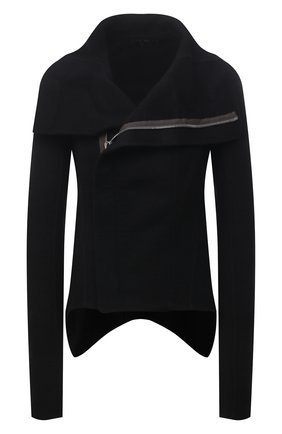 Женская кашемировая куртка RICK OWENS черного цвета по цене 256000 руб., арт. RP02A7743/DD | Фото 1 Женская кашемировая куртка RICK OWENS черного цвета, арт. RP02A7743/DD | Фото 1