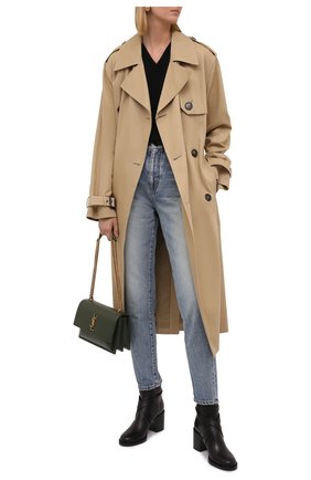 Женские кожаные ботильоны new pryle 70 BURBERRY черного цвета по цене 69100 руб., арт. 8042369 | Фото 2 Женские кожаные ботильоны new pryle 70 BURBERRY черного цвета, арт. 8042369 | Фото 2