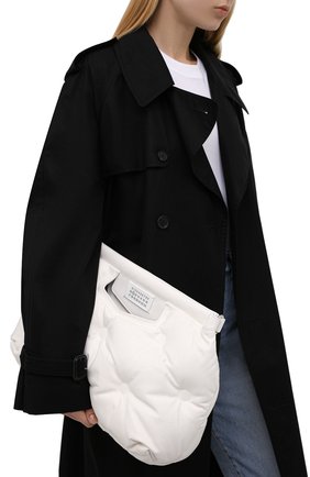 Женская сумка glam slam medium MAISON MARGIELA белого цвета по цене 149500 руб., арт. S56WG0177/P4300 | Фото 2 Женская сумка glam slam medium MAISON MARGIELA белого цвета, арт. S56WG0177/P4300 | Фото 2