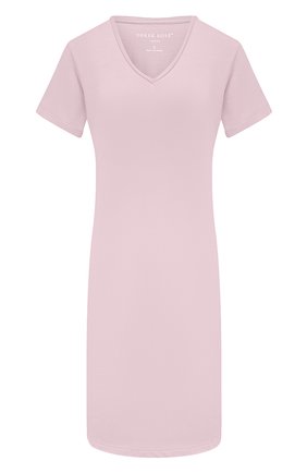 Женская сорочка DEREK ROSE светло-розового цвета, арт. 1211-LARA001 | Фото 1 (Рукава: Короткие; Длина Ж (юбки, платья, шорты): Мини; Материал внешний: Синтетический материал; Стили: Кэжуэл; Региональные ограничения белый список (Axapta Mercury): RU)