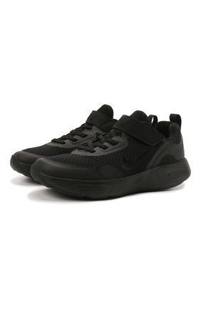 Детские кроссовки nike wearallday NIKE черного цвета, арт. CJ3817-001 | Фото 1 (Материал внутренний: Текстиль; Стили: Спорт)
