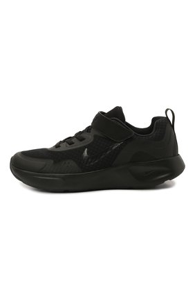 Детские кроссовки nike wearallday NIKE черного цвета, арт. CJ3817-001 | Фото 2 (Материал внутренний: Текстиль; Стили: Спорт)