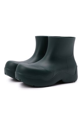 Женские сапоги bv puddle BOTTEGA VENETA зеленого цвета по цене 42650 руб., арт. 640045/V00P0 | Фото 1 Женские сапоги bv puddle BOTTEGA VENETA зеленого цвета, арт. 640045/V00P0 | Фото 1 (Материал внутренний: Натуральная кожа, Текстиль; Каблук тип: Устойчивый; Подошва: Платформа; Материал внешний: Резина; Каблук высота: Средний; Материал утеплителя: Без утеплителя)