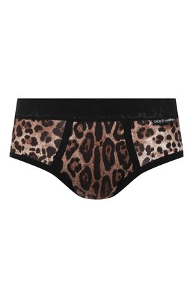 Мужские хлопковые хипсы DOLCE & GABBANA леопардового цвета по цене 7280 руб., арт. M3D24J/FSGWF | Фото 1 Мужские хлопковые хипсы DOLCE & GABBANA леопардового цвета, арт. M3D24J/FSGWF | Фото 1 (Материал внешний: Хлопок; Кросс-КТ: бельё; Мужское Кросс-КТ: Трусы)