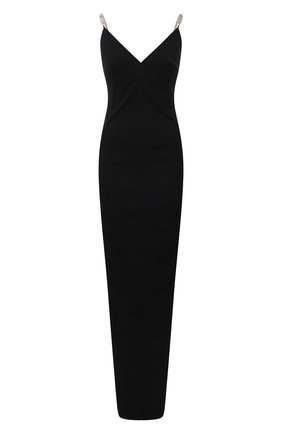 Женское платье из хлопка и вискозы RICK OWENS черного цвета по цене 93950 руб., арт. RP02A7517/GG | Фото 1 Женское платье из хлопка и вискозы RICK OWENS черного цвета, арт. RP02A7517/GG | Фото 1