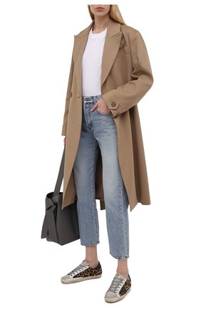 Женские комбинированные кеды superstar GOLDEN GOOSE DELUXE BRAND леопардового цвета по цене 39150 руб., арт. GWF00101.F000565 | Фото 2 Женские комбинированные кеды superstar GOLDEN GOOSE DELUXE BRAND леопардового цвета, арт. GWF00101.F000565 | Фото 2