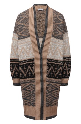 Женский кардиган BRUNELLO CUCINELLI бежевого цвета по цене 299500 руб., арт. MBB380506 | Фото 1 Женский кардиган BRUNELLO CUCINELLI бежевого цвета, арт. MBB380506 | Фото 1 (Материал внешний: Кашемир, Шерсть; Длина (для топов): Удлиненные; Рукава: Длинные; Женское Кросс-КТ: кардиган-трикотаж; Стили: Кэжуэл)