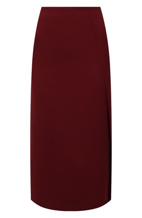 Женская шерстяная юбка LORO PIANA бордового цвета по цене 146000 руб., арт. FAL8031 | Фото 1 Женская шерстяная юбка LORO PIANA бордового цвета, арт. FAL8031 | Фото 1 (Материал внешний: Шерсть; Материал подклада: Шелк; Женское Кросс-КТ: Юбка-одежда; Кросс-КТ: Трикотаж; Стили: Кэжуэл; Длина Ж (юбки, платья, шорты): До колена, Миди)