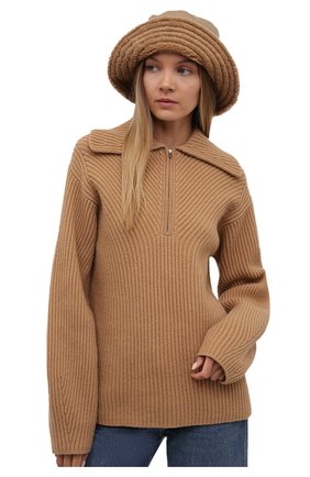 Женская панама LORO PIANA бежевого цвета по цене 72100 руб., арт. FAL7822 | Фото 2 Женская панама LORO PIANA бежевого цвета, арт. FAL7822 | Фото 2