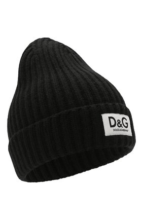 Детского шерстяная шапка DOLCE & GABBANA черного цвета по цене 13200 руб., арт. LBKH69/JBVJ1 | Фото 1 Детского шерстяная шапка DOLCE & GABBANA черного цвета, арт. LBKH69/JBVJ1 | Фото 1