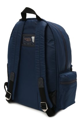 Детская рюкзак DOLCE & GABBANA темно-синего цвета, арт. EM0105/AT994 | Фото 2 (Материал: Текстиль)