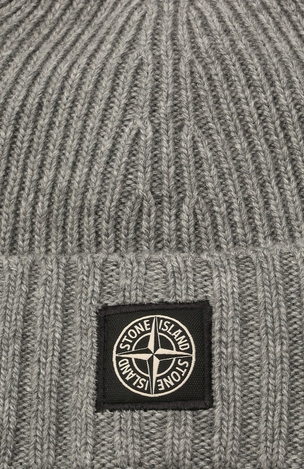 Детского шапка из шерсти и вискозы STONE ISLAND темно-серого цвета по цене 6655 руб., арт. 7516N03A8 | Фото 3 Детского шапка из шерсти и вискозы STONE ISLAND темно-серого цвета, арт. 7516N03A8 | Фото 3 (Материал: Текстиль, Шерсть, Вискоза)