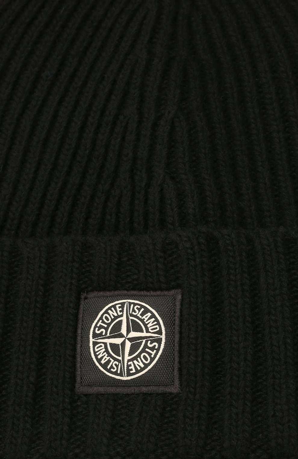 Детского шапка из шерсти и вискозы STONE ISLAND черного цвета по цене 6655 руб., арт. 7516N03A8 | Фото 3 Детского шапка из шерсти и вискозы STONE ISLAND черного цвета, арт. 7516N03A8 | Фото 3 (Материал: Текстиль, Шерсть, Вискоза)