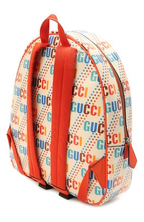 Детская рюкзак GUCCI разноцветного цвета, арт. 433578/21ZDN | Фото 2 (Материал: Текстиль)