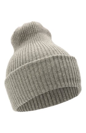 Детского шерстяная шапка CATYA серого цвета, арт. 125698 | Фото 1 (Материал: Шерсть, Кашемир, Текстиль)
