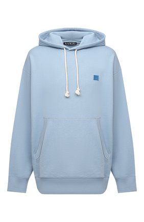 Мужской хлопковое худи ACNE STUDIOS голубого цвета по цене 27750 руб., арт. CI0079/M | Фото 1 Мужской хлопковое худи ACNE STUDIOS голубого цвета, арт. CI0079/M | Фото 1