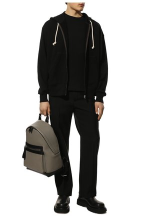 Мужской хлопковая толстовка ACNE STUDIOS черного цвета по цене 29500 руб., арт. CI0074/M | Фото 2 Мужской хлопковая толстовка ACNE STUDIOS черного цвета, арт. CI0074/M | Фото 2