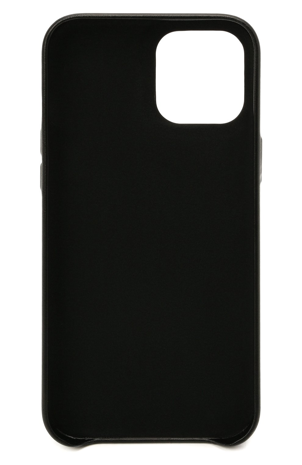 Чехол для iphone 12 pro max VETEMENTS черного цвета, арт. UA52SA400B 2410/W/BLACK 12 PR0 MAX | Фото 2 (Материал: Пластик)