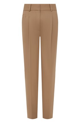 Женские шерстяные брюки STELLA MCCARTNEY светло-бежевого цвета по цене 67250 руб., арт. 603697/SNB53 | Фото 1 Женские шерстяные брюки STELLA MCCARTNEY светло-бежевого цвета, арт. 603697/SNB53 | Фото 1 (Материал внешний: Шерсть; Длина (брюки, джинсы): Стандартные; Случай: Формальный; Силуэт Ж (брюки и джинсы): Прямые; Стили: Классический; Женское Кросс-КТ: Брюки-одежда)