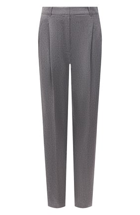 Женские шерстяные брюки STELLA MCCARTNEY светло-серого цвета по цене 54100 руб., арт. 603697/SNB53 | Фото 1 Женские шерстяные брюки STELLA MCCARTNEY светло-серого цвета, арт. 603697/SNB53 | Фото 1 (Длина (брюки, джинсы): Стандартные; Материал внешний: Шерсть; Случай: Формальный; Силуэт Ж (брюки и джинсы): Прямые; Стили: Классический; Женское Кросс-КТ: Брюки-одежда)