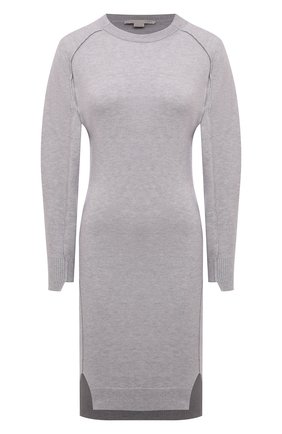 Женское шерстяное платье STELLA MCCARTNEY серого цвета по цене 73800 руб., арт. 603688/S2254 | Фото 1 Женское шерстяное платье STELLA MCCARTNEY серого цвета, арт. 603688/S2254 | Фото 1 (Длина Ж (юбки, платья, шорты): Мини; Материал внешний: Шерсть; Рукава: Длинные; Женское Кросс-КТ: Платье-одежда; Случай: Повседневный; Стили: Кэжуэл; Кросс-КТ: Трикотаж)