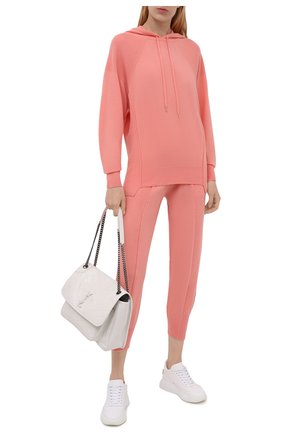 Женские шерстяные джоггеры STELLA MCCARTNEY розового цвета по цене 79700 руб., арт. 603614/S2254 | Фото 2 Женские шерстяные джоггеры STELLA MCCARTNEY розового цвета, арт. 603614/S2254 | Фото 2 (Материал внешний: Шерсть; Силуэт Ж (брюки и джинсы): Джоггеры; Стили: Спорт-шик; Женское Кросс-КТ: Джоггеры - брюки, Брюки-спорт; Длина (брюки, джинсы): Стандартные)