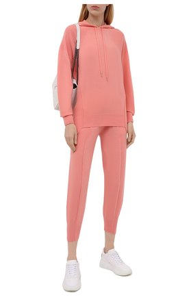 Женский шерстяное худи STELLA MCCARTNEY розового цвета по цене 94850 руб., арт. 603610/S2254 | Фото 2 Женский шерстяное худи STELLA MCCARTNEY розового цвета, арт. 603610/S2254 | Фото 2 (Материал внешний: Шерсть; Рукава: Длинные; Длина (для топов): Стандартные; Женское Кросс-КТ: Худи-одежда, Худи-спорт, худи-трикотаж; Стили: Кэжуэл)
