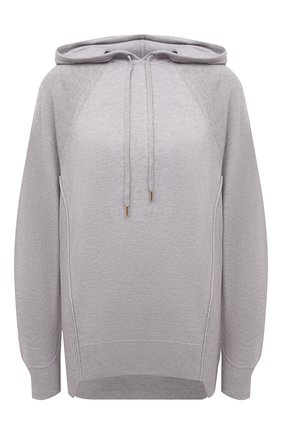 Женский шерстяное худи STELLA MCCARTNEY серого цвета по цене 76250 руб., арт. 603610/S2254 | Фото 1 Женский шерстяное худи STELLA MCCARTNEY серого цвета, арт. 603610/S2254 | Фото 1 (Рукава: Длинные; Материал внешний: Шерсть; Длина (для топов): Стандартные; Женское Кросс-КТ: Худи-одежда, Худи-спорт; Стили: Кэжуэл)