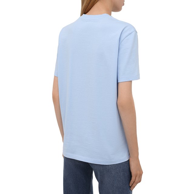 фото Хлопковая футболка stella mccartney