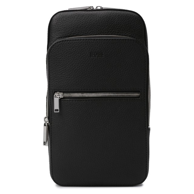 Кожаный рюкзак BOSS 50462133, цвет чёрный, размер NS