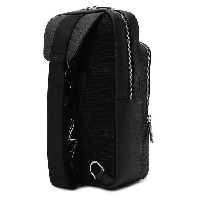 Кожаный рюкзак BOSS 50462133, цвет чёрный, размер NS - фото 3