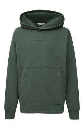 Мужской хлопковое худи ACNE STUDIOS зеленого цвета по цене 34200 руб., арт. BI0139 | Фото 1 Мужской хлопковое худи ACNE STUDIOS зеленого цвета, арт. BI0139 | Фото 1