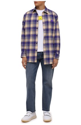 Мужские кожаные кеды perey ACNE STUDIOS белого цвета по цене 28750 руб., арт. BD0111 | Фото 2 Мужские кожаные кеды perey ACNE STUDIOS белого цвета, арт. BD0111 | Фото 2