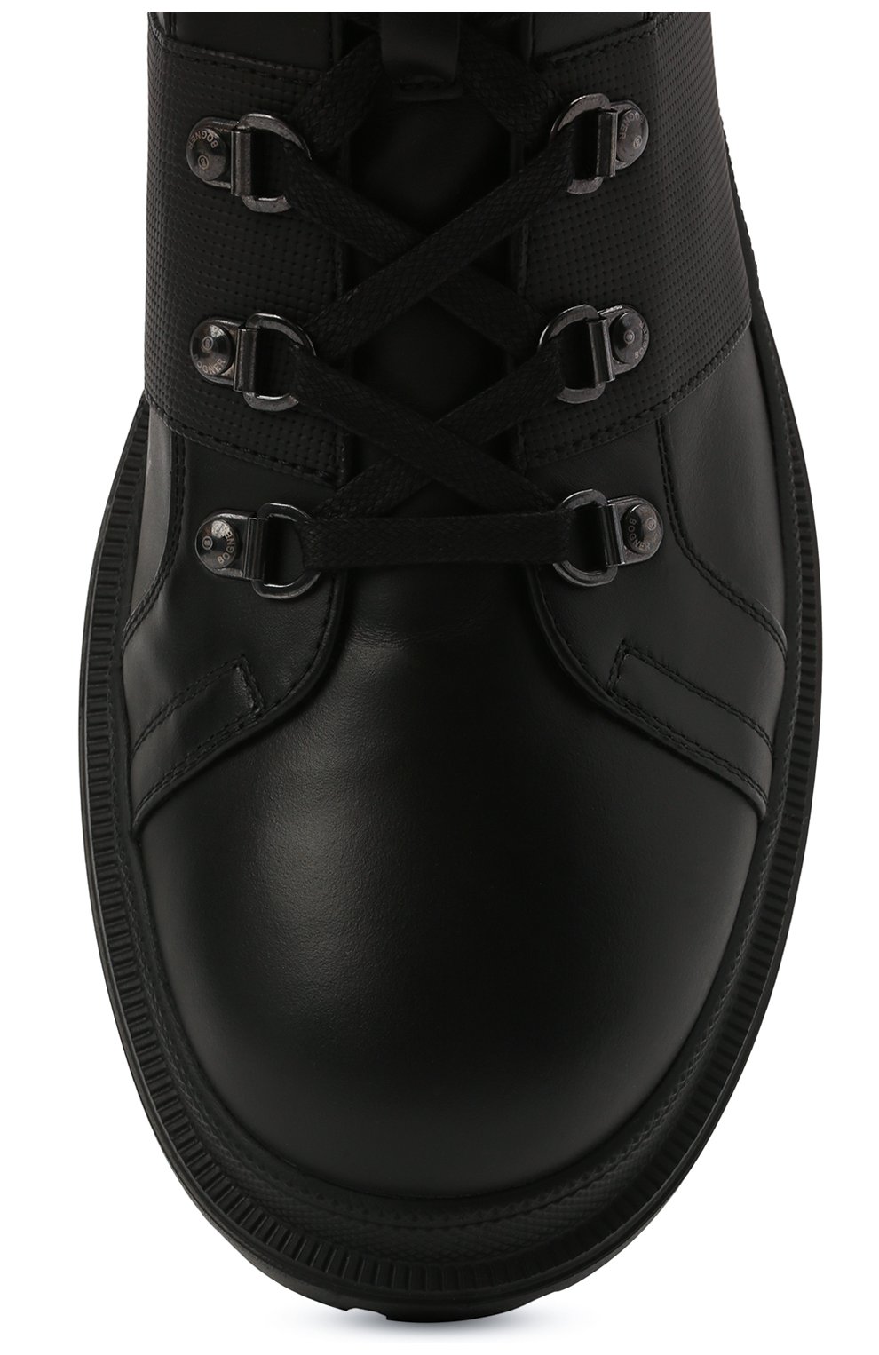 Мужские кожаные ботинки BOGNER черного цвета, арт. 12141611/CHESA ALPINA M 1 | Фото 5 (Материал внешний: Кожа; Мужское Кросс-КТ: Хайкеры-обувь, Ботинки-обувь; Материал внутренний: Натуральная кожа; Материал утеплителя: Без утеплителя; Длина стельки: 29; Подошва: Плоская)