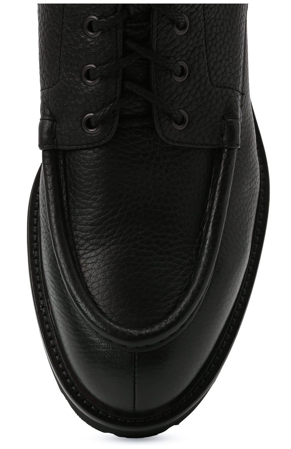 Мужские кожаные ботинки DOUCAL'S черного цвета, арт. DU2711PHILUM019NN00 | Фото 5 (Длина стельки: 27,7, 29,5, 31,1, 30,5, 30,3, 29, 28,7; Материал внешний: Кожа; Материал утеплителя: Натуральный мех; Мужское Кросс-КТ: Ботинки-обувь, зимние ботинки; Подошва: Плоская; толщина подошвы: 2,5; ширина носка стельки: 9, 9,5, 9,8)