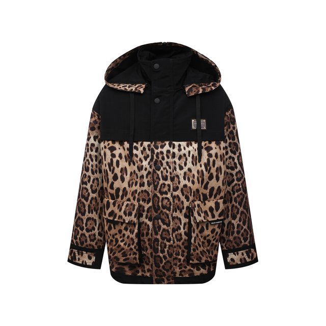 Куртка Dolce &amp; Gabbana цвет леопардовый