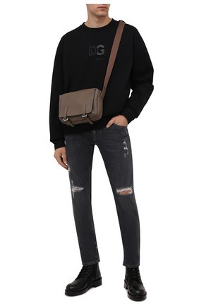Мужские джинсы DOLCE & GABBANA темно-серого цвета по цене 62100 руб., арт. GY07LD/G8EG4 | Фото 2 Мужские джинсы DOLCE & GABBANA темно-серого цвета, арт. GY07LD/G8EG4 | Фото 2