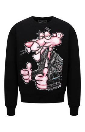 Мужской хлопковый свитшот DOMREBEL черного цвета по цене 21600 руб., арт. MMIN0U/SWEATSHIRT | Фото 1 Мужской хлопковый свитшот DOMREBEL черного цвета, арт. MMIN0U/SWEATSHIRT | Фото 1