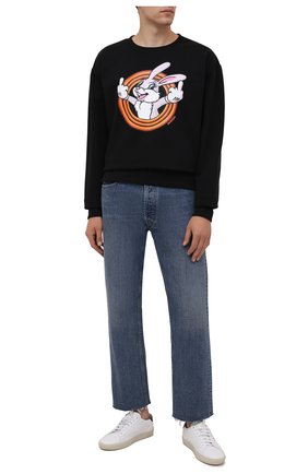 Мужской хлопковый свитшот DOMREBEL черного цвета по цене 21600 руб., арт. MHUMPER/SWEATSHIRT | Фото 2 Мужской хлопковый свитшот DOMREBEL черного цвета, арт. MHUMPER/SWEATSHIRT | Фото 2