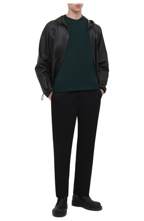 Мужские кожаные ботинки tire BOTTEGA VENETA черного цвета по цене 68200 руб., арт. 667074/VBS50 | Фото 2 Мужские кожаные ботинки tire BOTTEGA VENETA черного цвета, арт. 667074/VBS50 | Фото 2