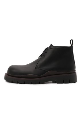 Мужские кожаные ботинки tire BOTTEGA VENETA черного цвета, арт. 667074/VBS50 | Фото 4 (Длина стельки: 28,8, 29,7, 28,3, 29,8, 27, 28; Каблук высота: Высокий; Материал внешний: Кожа; Мужское Кросс-КТ: Ботинки-обувь, Дезерты-обувь; Материал внутренний: Натуральная кожа; Материал утеплителя: Без утеплителя; Подошва: Массивная; ширина носка стельки: 9,2, 9,4, 9,5, 9,6, 9,9; высота каблука: 5; толщина подошвы: 3)