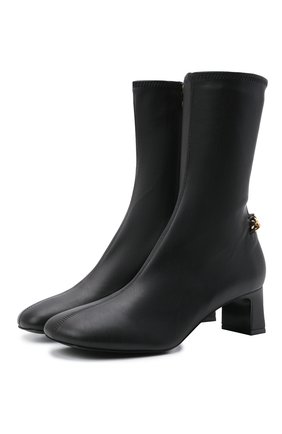 Женские ботильоны falabella STELLA MCCARTNEY черного цвета по цене 65850 руб., арт. 800380/KP028 | Фото 1 Женские ботильоны falabella STELLA MCCARTNEY черного цвета, арт. 800380/KP028 | Фото 1 (Каблук высота: Низкий; Подошва: Плоская; Материал внешний: Текстиль, Экокожа; Материал внутренний: Текстиль; Каблук тип: Устойчивый)