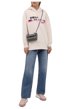 Женские текстильные кроссовки loop STELLA MCCARTNEY розового цвета по цене 39950 руб., арт. 800387/N0249 | Фото 2 Женские текстильные кроссовки loop STELLA MCCARTNEY розового цвета, арт. 800387/N0249 | Фото 2 (Материал внешний: Текстиль; Подошва: Платформа; Материал внутренний: Текстиль)
